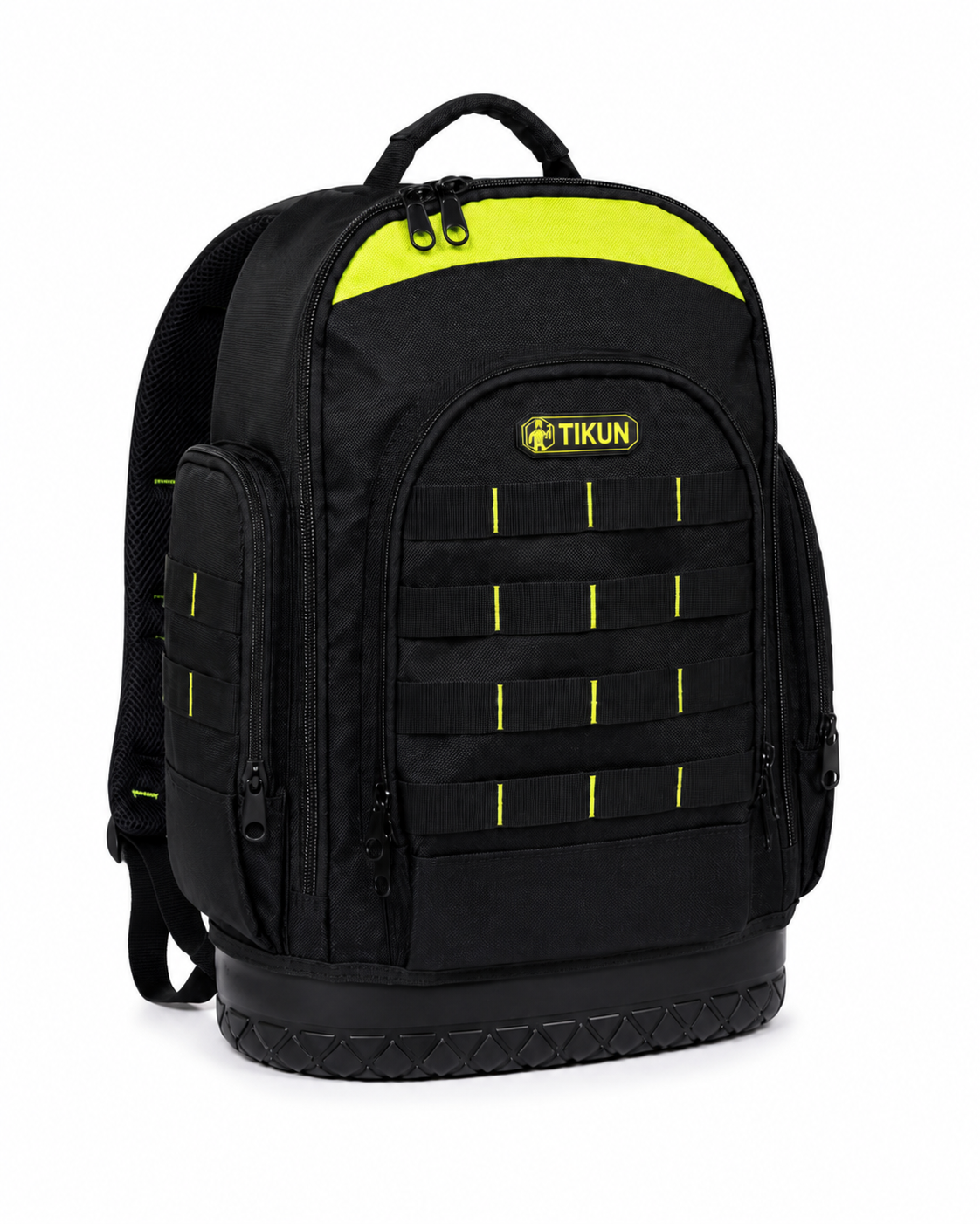 Mochila porta herramientas TIKUN TKN-26 vista en ángulo